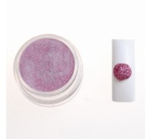 Цветная акриловая пудра № 1.5 розовый с глитером