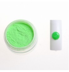 Цветная акриловая пудра № 2.3 салатовый неон
