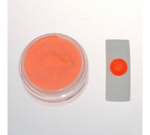 Цветная акриловая пудра № 2.4 оранжевый неон