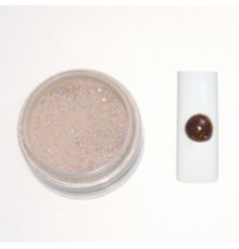Цветная акриловая пудра № 3.10 темный шоколад с глитером