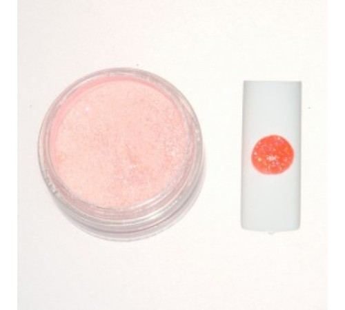 Цветная акриловая пудра № 3.3 светло-розовый с глитером