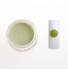 Цветная акриловая пудра № 3.5 желтый с глитером