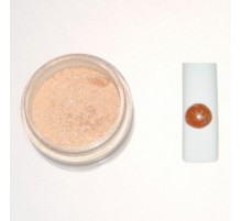 Цветная акриловая пудра № 3.6 кофе с молоком с глитером