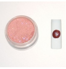 Цветная акриловая пудра № 3.7 бордо с глитером