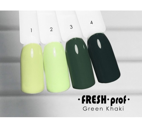 Гель-лак Fresh Prof Green Khaki G1