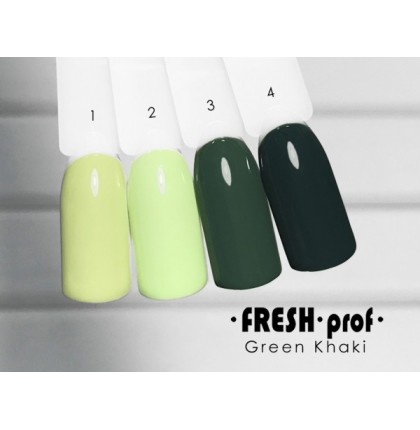 Гель-лак Fresh Prof Green Khaki G4