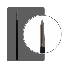 Кисть силиконовая круглая 6 мм "Формула Профи"