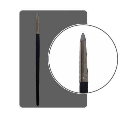 Кисть силиконовая круглая 6 мм 