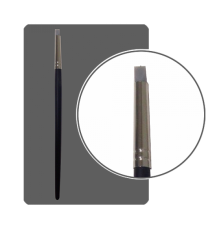 Кисть силиконовая плоская 6 мм "Формула Профи"