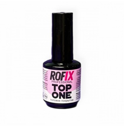 ROFIX Топ для гелей и гель-лаков с повышенным блеском Top One, 15гр