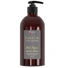 Парфюмированный гель для душа. BLACK PEPPER, NEROLI, AMBER. 500 мл Milv