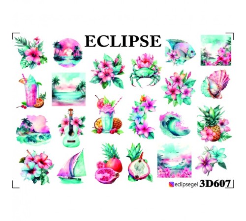 3D Слайдер дизайн 3D607 ECLIPSE