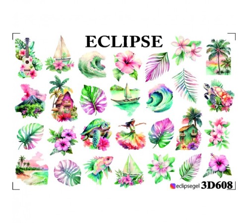 3D Слайдер дизайн 3D608 ECLIPSE