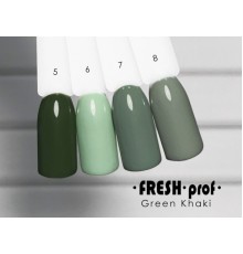 Гель-лак Fresh Prof Green Khaki G8