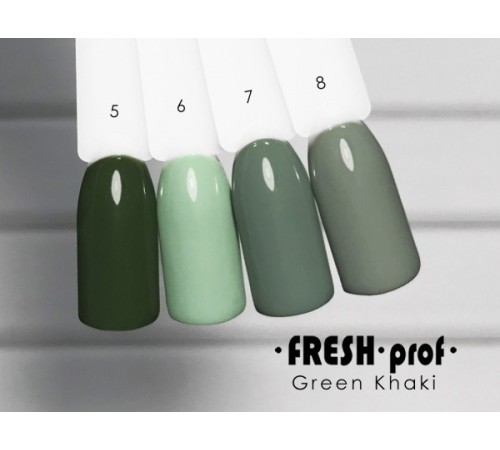 Гель-лак Fresh Prof Green Khaki G8