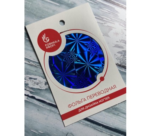 Фольга переводная темно-синяя арт.8824