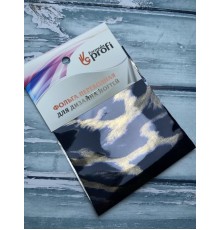 Фольга переводная с крупным принтом леопард арт.8919