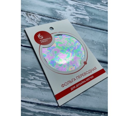 Фольга переводная «Бензиновые разводы» арт.8929