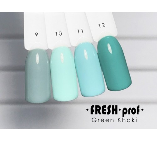 Гель-лак Fresh Prof Green Khaki G10