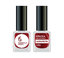 КРАСКА ДЛЯ ДИЗАЙНА АКВАРЕЛЬ, ЦВ. RUBY, 5 МЛ