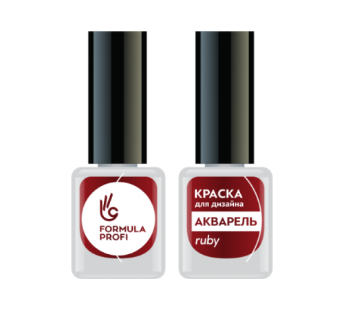 КРАСКА ДЛЯ ДИЗАЙНА АКВАРЕЛЬ, ЦВ. RUBY, 5 МЛ