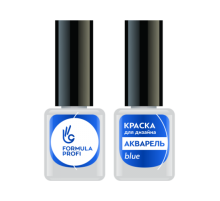 КРАСКА ДЛЯ ДИЗАЙНА АКВАРЕЛЬ, ЦВ. BLUE, 5 МЛ