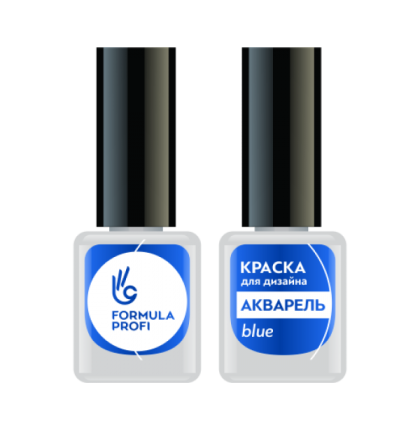 КРАСКА ДЛЯ ДИЗАЙНА АКВАРЕЛЬ, ЦВ. BLUE, 5 МЛ