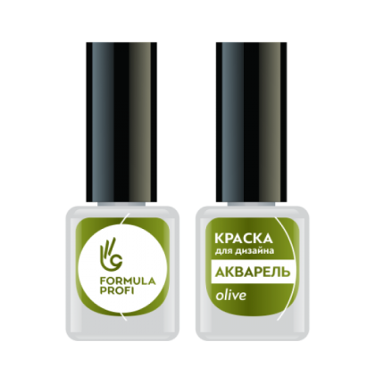 КРАСКА ДЛЯ ДИЗАЙНА АКВАРЕЛЬ, ЦВ. OLIVE, 5 МЛ