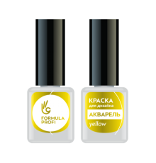 КРАСКА ДЛЯ ДИЗАЙНА АКВАРЕЛЬ, ЦВ. YELLOW, 5 МЛ