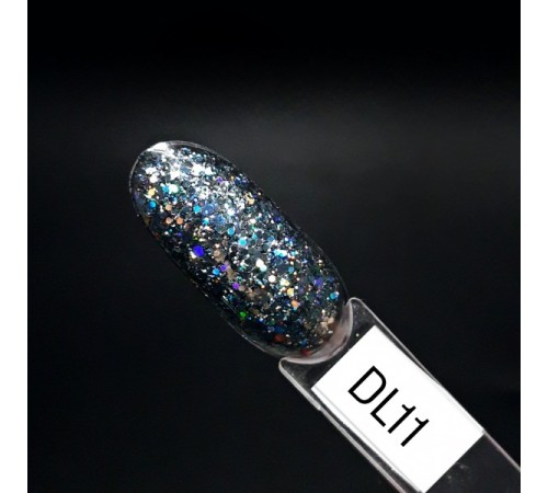 ZET COLOR Гель-лак Голография DL 11 небесный 8мл