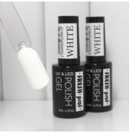 Гель-лак Fresh prof ELITE White 10 мл