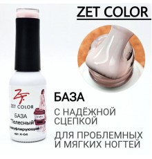 ZET COLOR  Камуфлирующая база  №04 Телесный 15мл