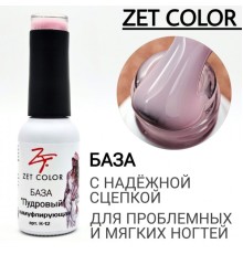 ZET COLOR  Камуфлирующая база  №12 Пудровый 15мл