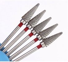 Фреза ЕЛКА твердосплавная  красная КРИСТАЛ