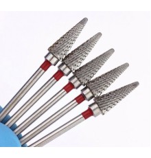 Фреза ЕЛКА твердосплавная  красная КРИСТАЛ