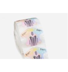 Формы Algebra цветные на бумажной основе 300шт