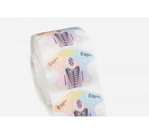 Формы Algebra цветные на бумажной основе 300шт