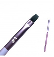 Кисть плоская #4 ALGEBRA квадратная