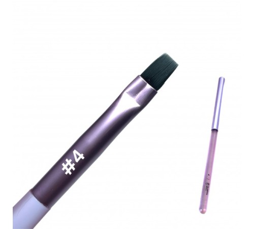 Кисть плоская #4 ALGEBRA квадратная