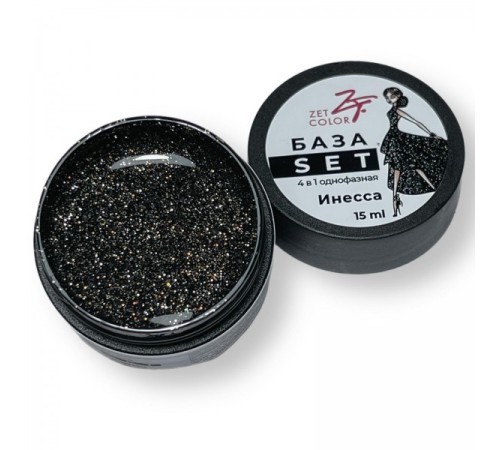 ZET COLOR  База SET 4в1 ИНЕССА 15мл