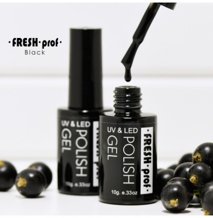 Гель-лак Fresh prof ELITE Black 10 мл