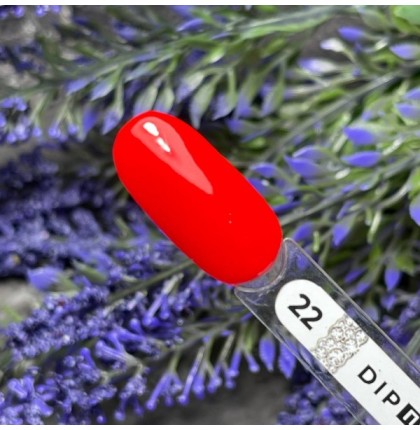 ZET COLOR Dip пудра 22 неоновая роза 6г