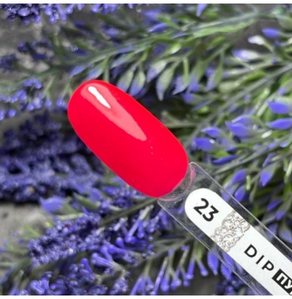 ZET COLOR Dip пудра 23 модная фуксия 6г