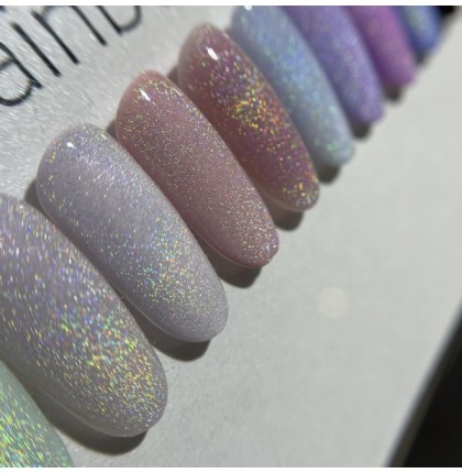 ECLIPSE GEL UV Топ RAINBOW CatEye с голографическим шиммером 15мл