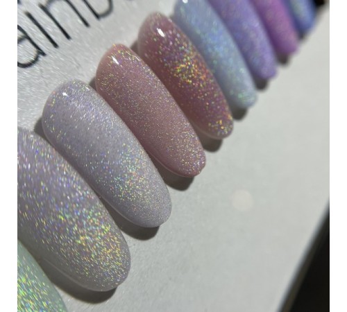ECLIPSE GEL UV Топ RAINBOW CatEye с голографическим шиммером 15мл