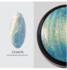 GLOW PRO Гель Builder Duochrome Chaos, 20 мл