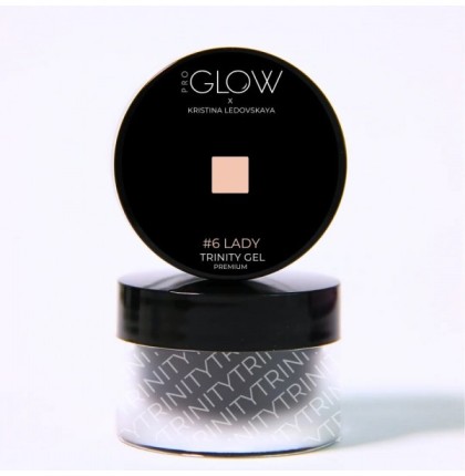 GLOW PRO Гель Trinity Premium #6 Lady, 20 мл