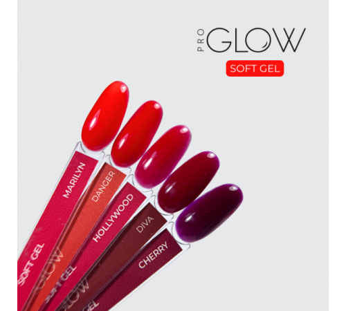 GLOW PRO Гель Soft Hollywood, 20 мл