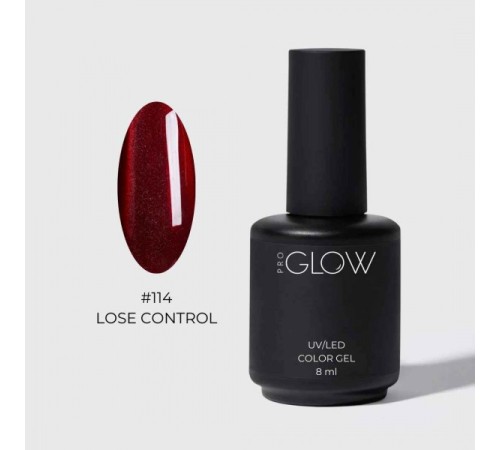 GLOW PRO Гель-лак #114 Lose control, 8 мл