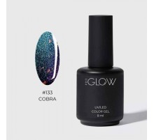 GLOW PRO Гель-лак #133 Cobra, 8 мл